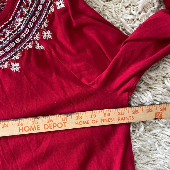 J. Jill Embroidered Style Knit Top - Picture 11 of 12